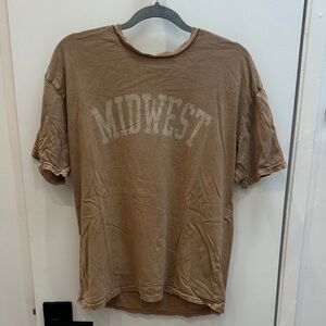 Brown Midwest Graphic Tee